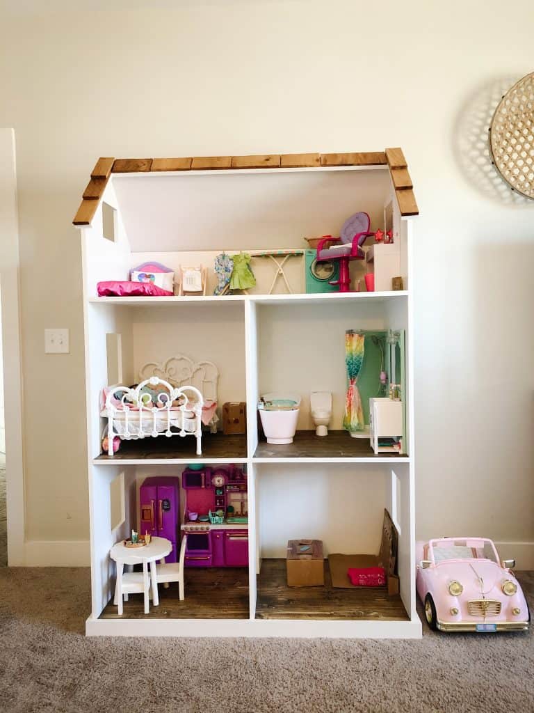 Doll House Plans for American Girl or 18 Inch Dolls 5 Room NOT ACTUAL HOUSE  
