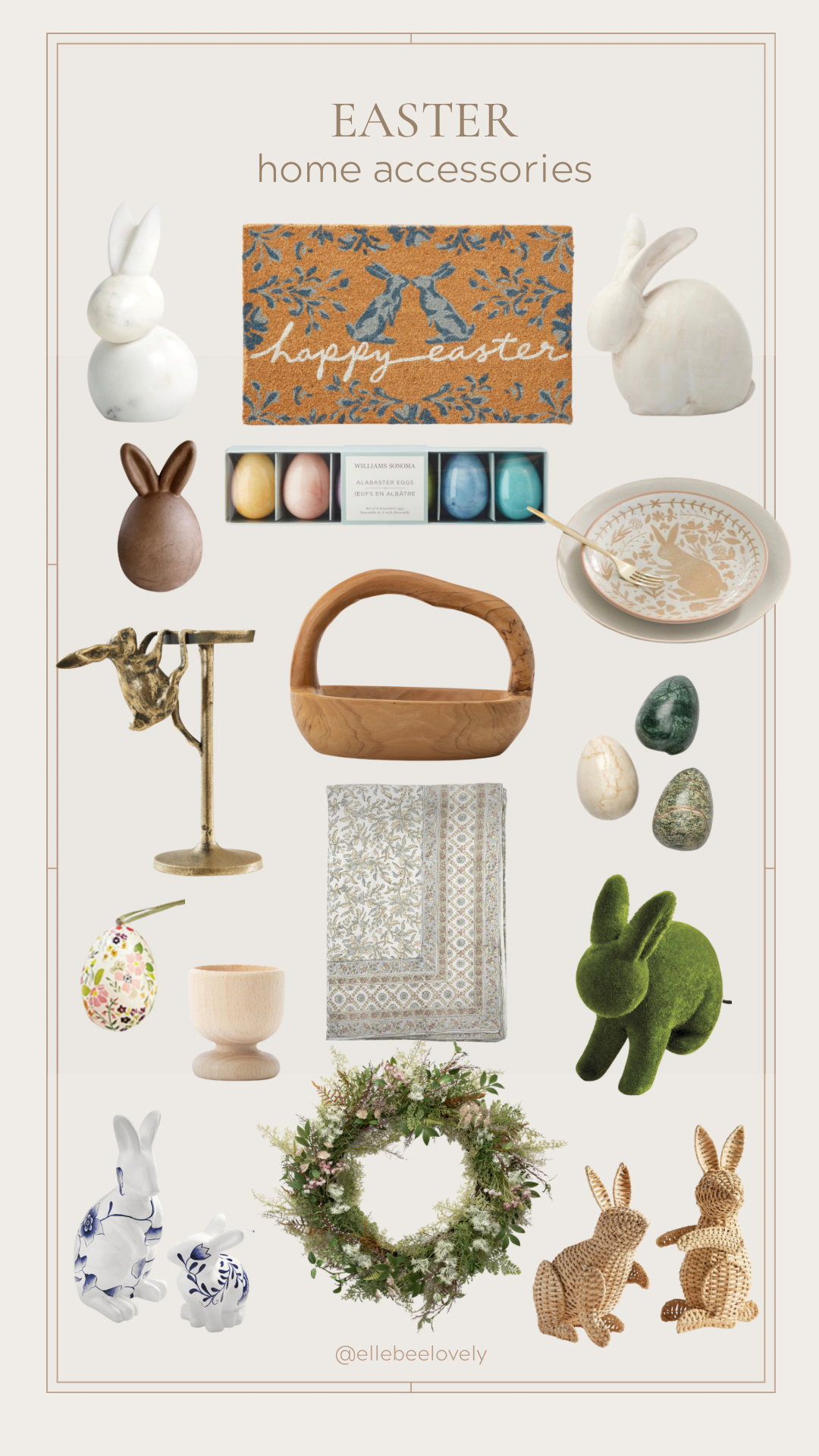 Easter Decor + Home Accessories